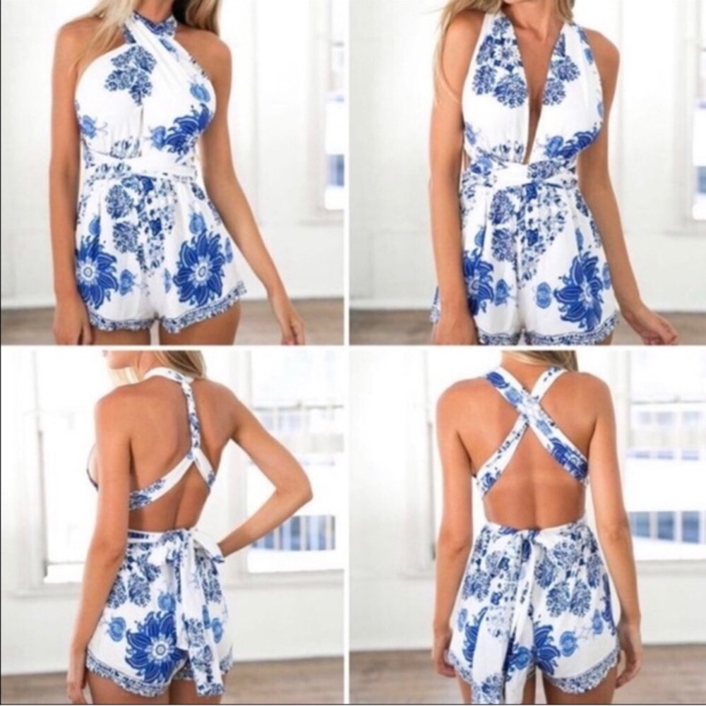 LF Brand One Way Romper Size 6